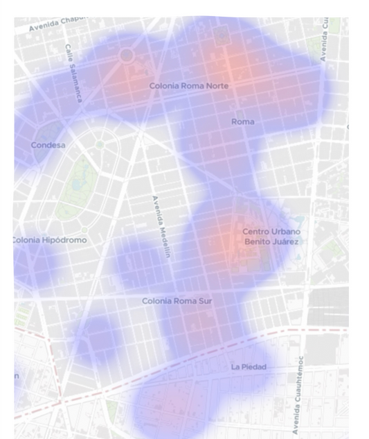 Ejemplo de reporte de geomarketing Pulso Territorial