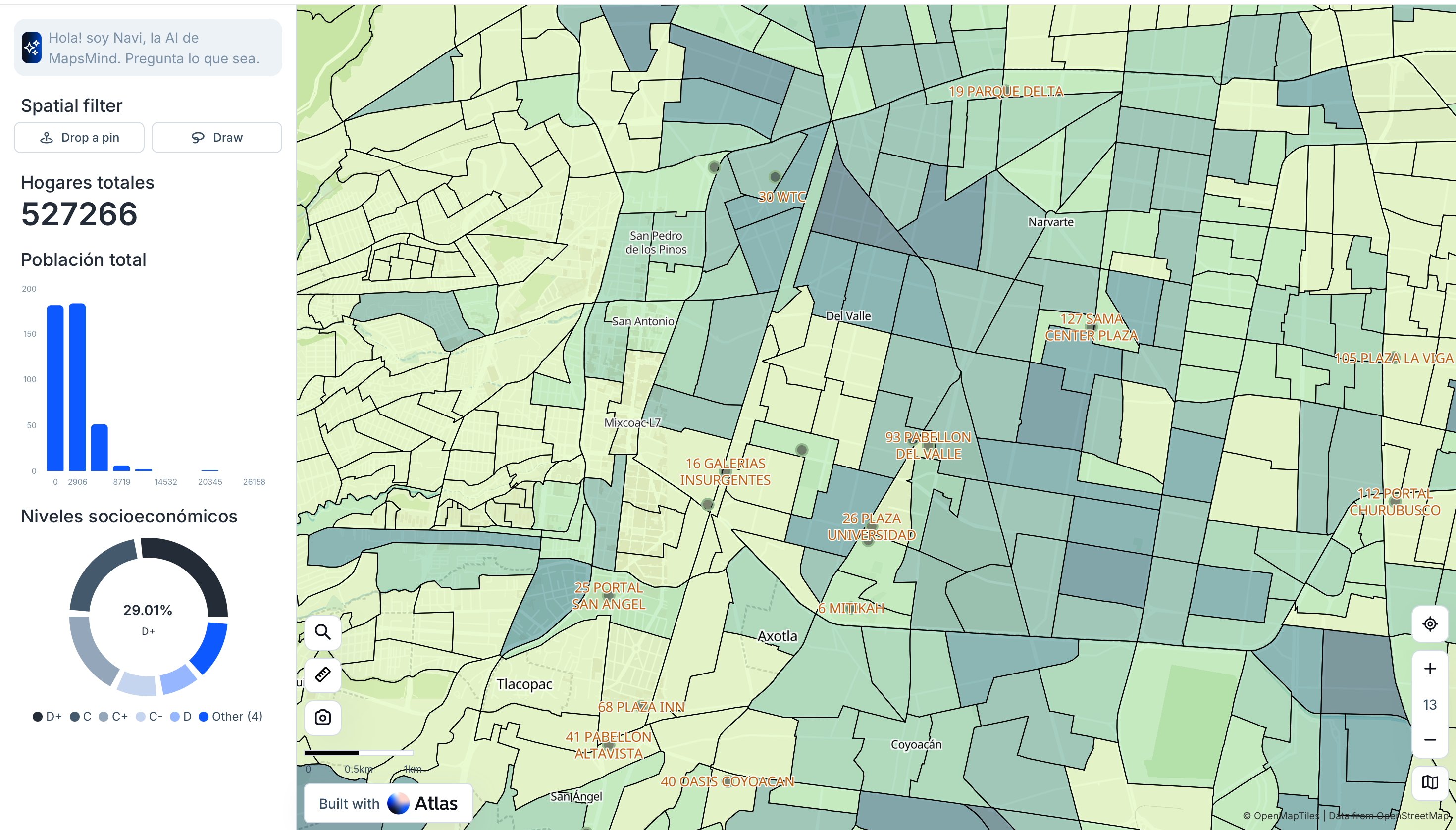 MapsMind Territory | Un SaaS de geomarketing con AI